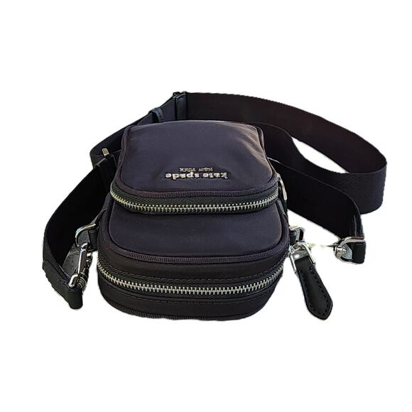 Kate Spade Sam North South Recycled Nylon Phone Crossbody Bag - Picture 6 of 13